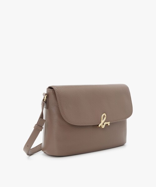 極美品 agnes b. アニエスベー レザーショルダーバッグ agnes b.（アニエスベー） ショルダーバッグ バッグ レザー 2way