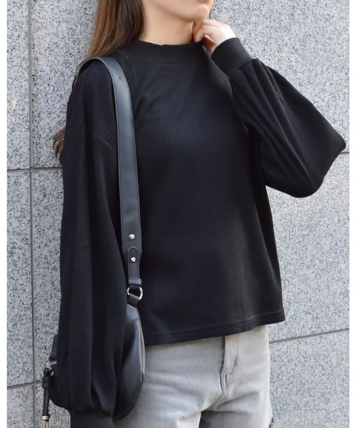 spiritoso（スピリトーゾ） tシャツ サーマルシンプル長袖カットソー