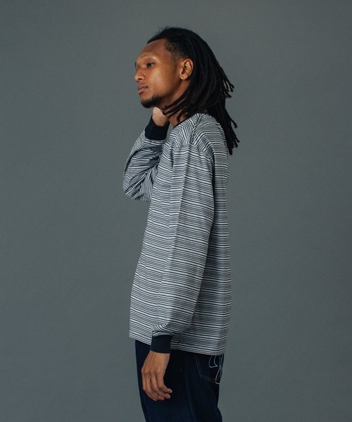XLARGE（エクストラ ラージ） tシャツ STRIPE L/S TEE メンズ