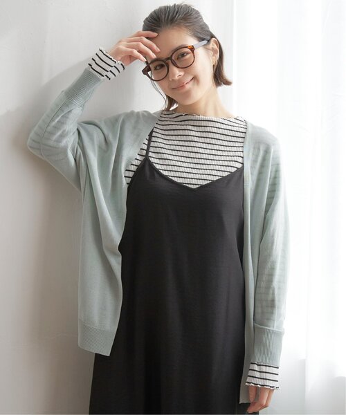 「LBC」 カーディガン M オレンジ レディース_画像2