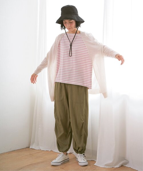 「LBC」 カーディガン M オレンジ レディース_画像8