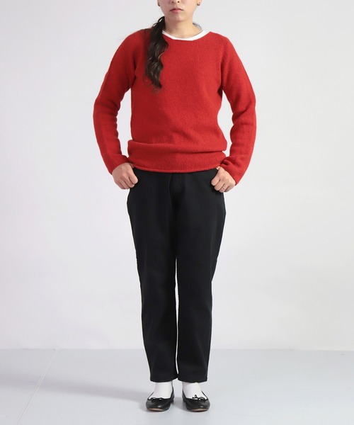 「D.M.G.」 スウェットパンツ SS オリーブ レディース_画像4