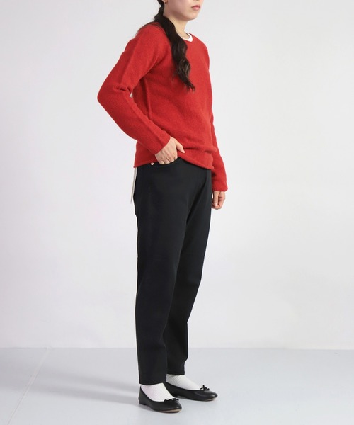 「D.M.G.」 スウェットパンツ SS オリーブ レディース_画像5