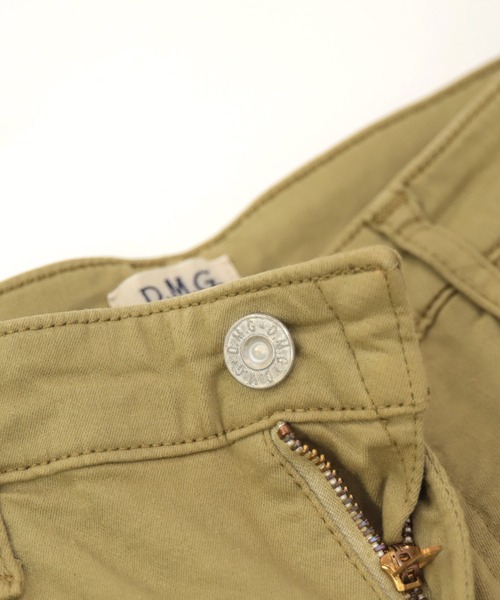 「D.M.G.」 スウェットパンツ SS オリーブ レディース_画像8