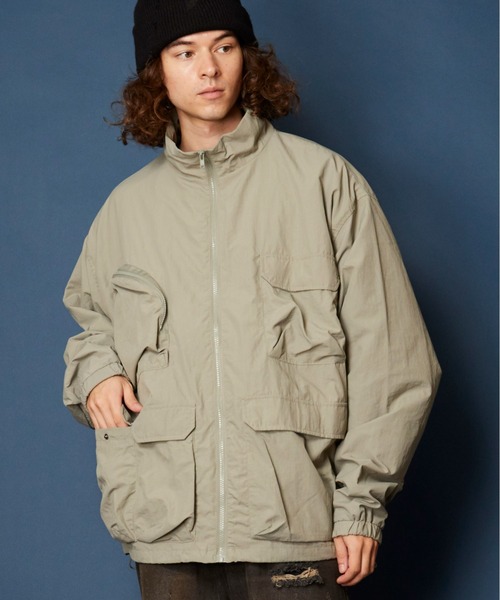 「unrelaxing」 ジャケット FREE ライトカーキ メンズ_画像3