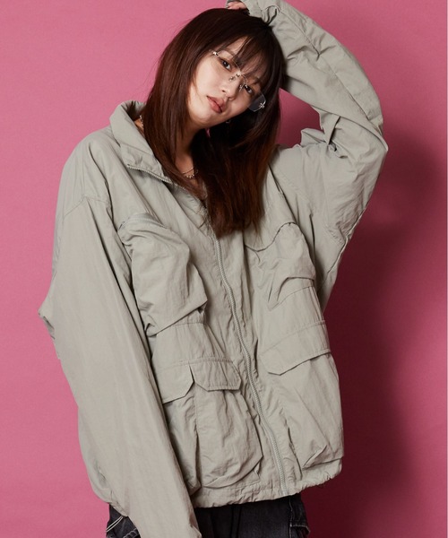 「unrelaxing」 ジャケット FREE ライトカーキ メンズ_画像8