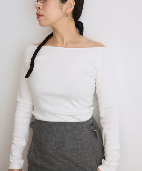 IENA LA BOUCLE（イエナラブークル） tシャツ コンパクトベアボート