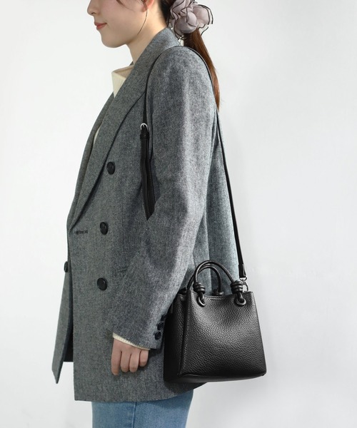 ANEMONE（アネモネ） ショルダーバッグ バッグ レザー調2WAYミニバッグ