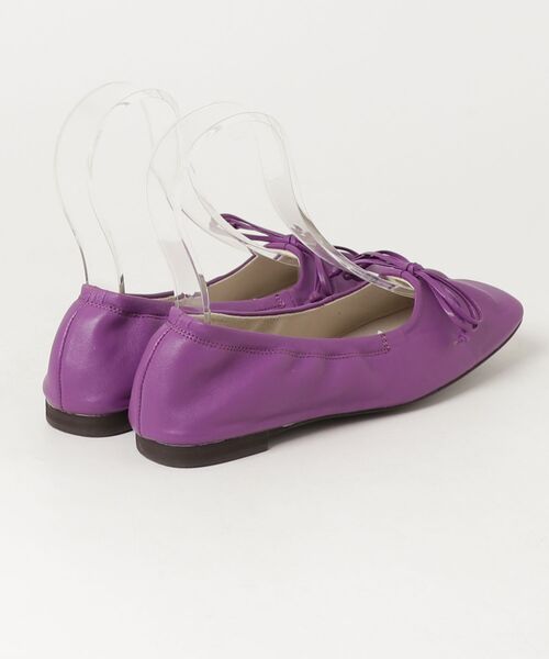 「PICHE ABAHOUSE」 バレエシューズ 35 パープル レディース_画像2