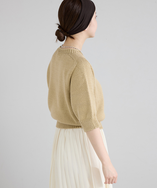 IENA（イエナ） ニット セーター POLISHコットンプルオーバー