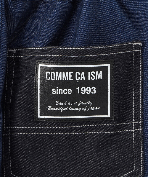 新品　COMME CA ISM ダークブルー（デニム様） ブレザー &パンツ COMME CA ISM（コムサイズム） パンツ デニムライクストレッチ