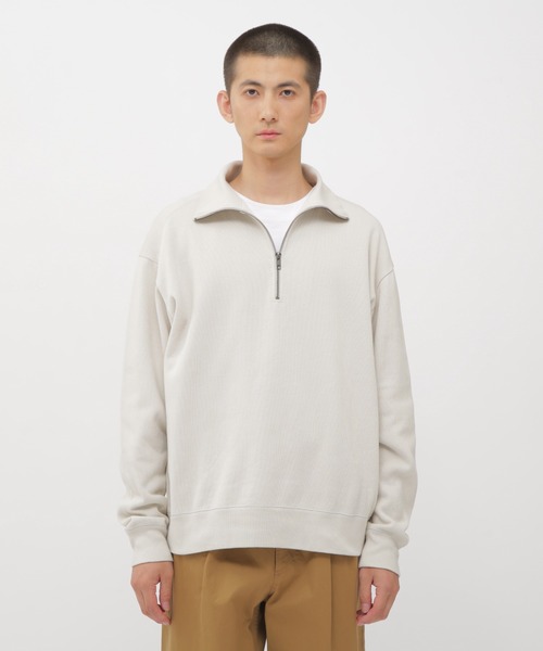 MHL.（エムエイチエル） スウェットカットソー MEDIUM グリーン メンズ
