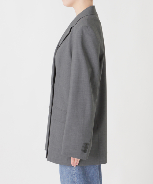 美品 レサージュ 24AW LANAミストウール ダブルジャケット - メルカリ 