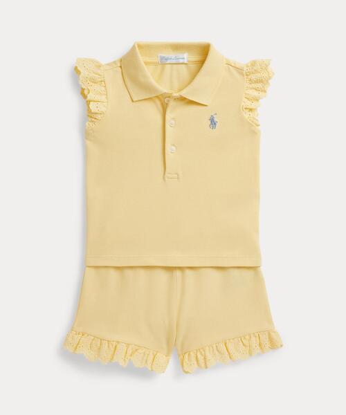 Polo Ralph Lauren Childrenswear ラルフローレン ベビー アイレット 