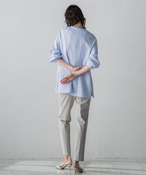 「la.f…」 長袖ブラウス 9号 ブラック レディース_画像3