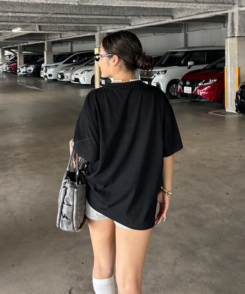 「INTER FACTORY」 半袖Tシャツ FREE ブラック レディース_画像5