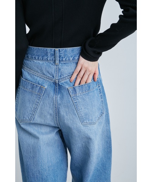 「MIESROHE」 デニムパンツ 1 ブラック レディース_画像5