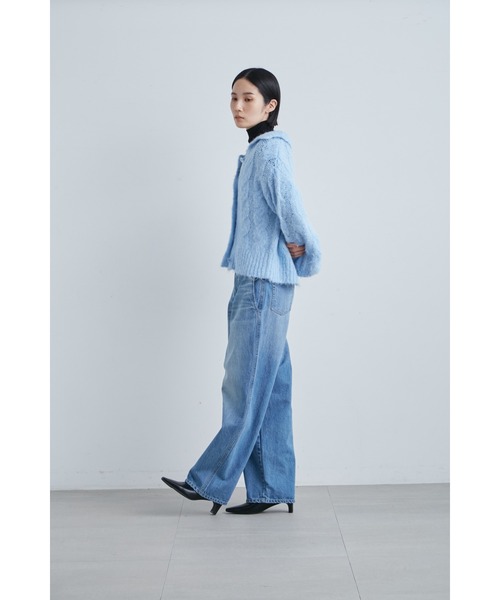 「MIESROHE」 デニムパンツ 1 ブラック レディース_画像8