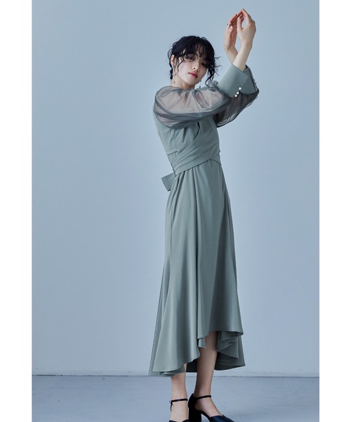 「niana」 キャミソールワンピース M ブラック レディースの画像