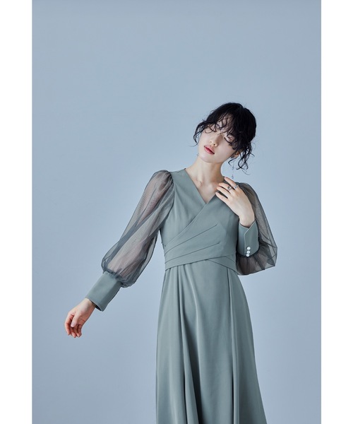 「niana」 キャミソールワンピース M ブラック レディースの画像