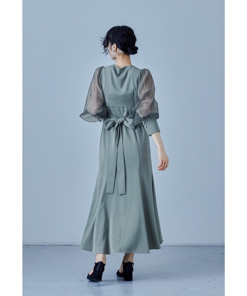 「niana」 キャミソールワンピース M ブラック レディースの画像
