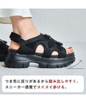 厚底 スポーツサンダル サンダル 夏 実用 通...の詳細画像5