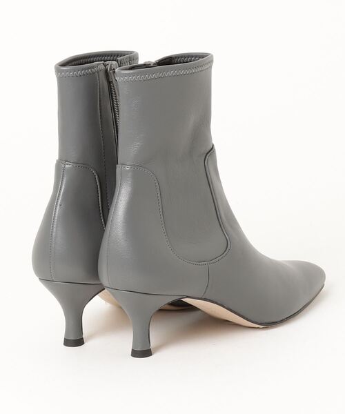 「ODETTE E ODILE」 ショートブーツ 23.5cm ブラック レディース_画像3