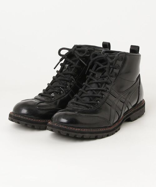 Onitsuka Tiger（オニツカタイガー） ショートブーツ 25.5 ブラック系