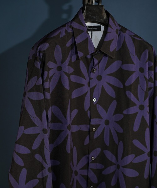 「unrelaxing」 長袖シャツ FREE ダークブラック メンズ_画像3