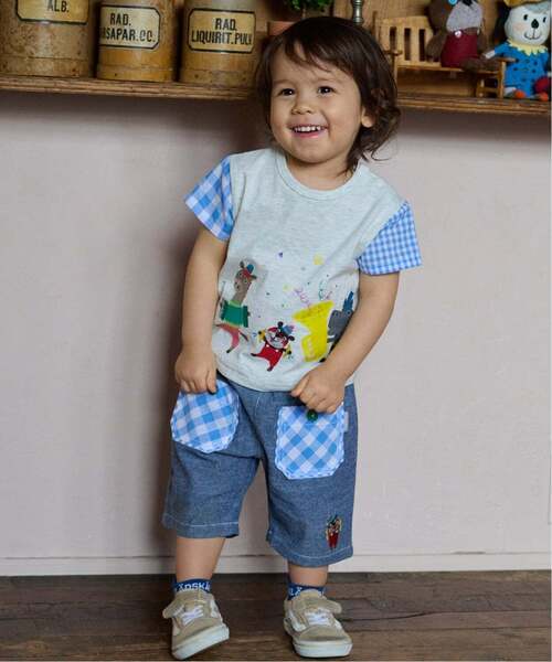 tシャツ 「コロボックル」半袖Tシャツ キッズ 子供服 男の子 女の子の画像