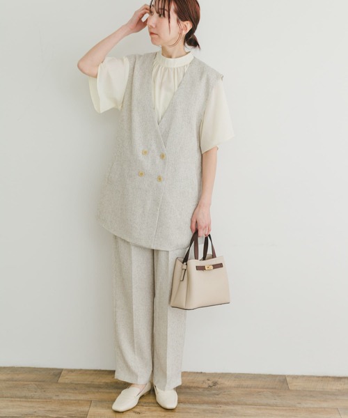 「ITEMS URBANRESEARCH」 セットアップ FREE ブラック レディース_画像3