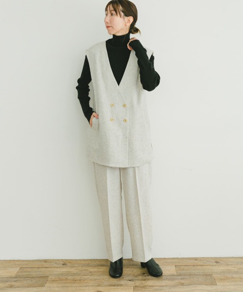 「ITEMS URBANRESEARCH」 セットアップ FREE ブラック レディース_画像9