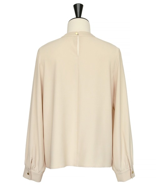 「RUIRUE BOUTIQUE」 長袖ブラウス 5L ブルー レディース_画像3