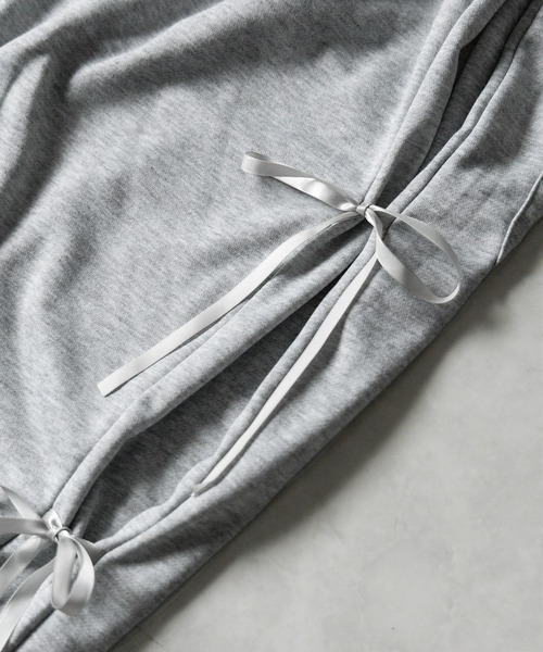 「me+em select」 スウェットパンツ FREE ブラック レディース_画像7