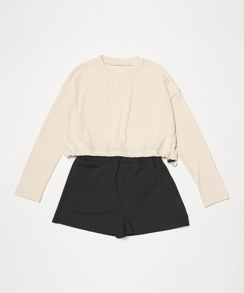 美品　green label relaxing 130 入学式3点セット green label relaxing（グリーンレーベルリラクシング） uvカット 水着