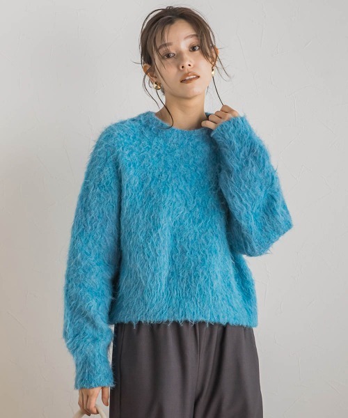 「Droite lautreamont」 長袖ニット 2 ホワイト レディース_画像3