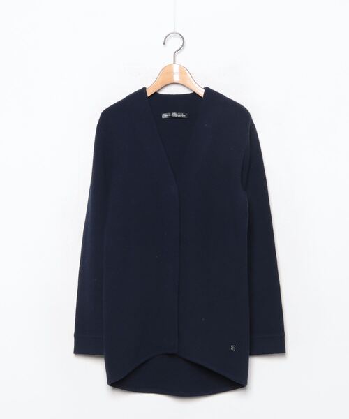 BALENCIAGA（バレンシアガ） ニットカーディガン 34 ネイビー