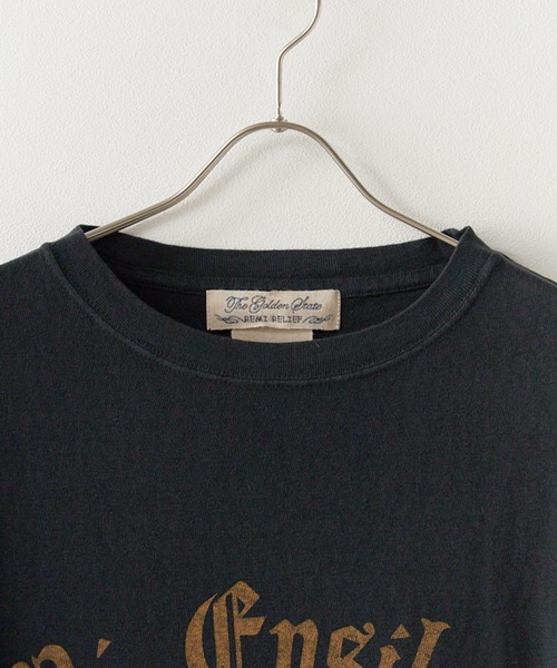 「REMI RELIEF」 半袖Tシャツ X-LARGE ヘザーグレー メンズ_画像2