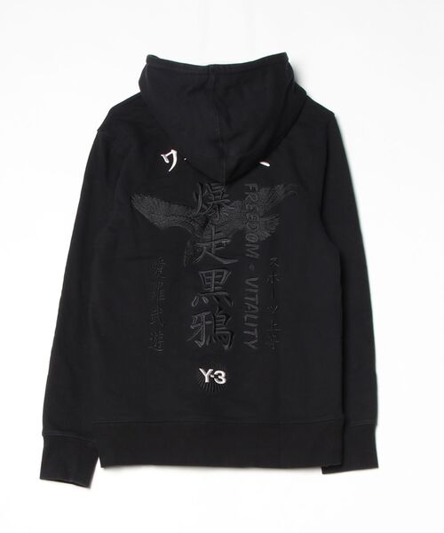 「Y-3」 ティーシャツパーカー X-SMALL 黒いこと メンズ