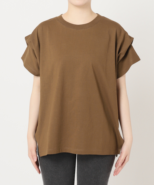 tシャツ 「追加 / 新色」ショルダータックルーズプルオーバー レディースの画像