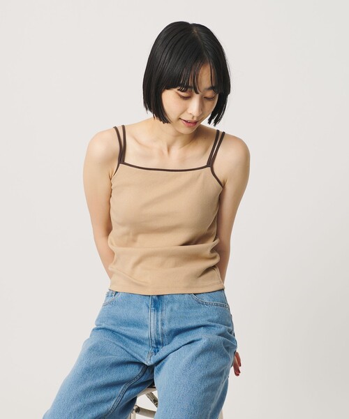 BEAUTY＆YOUTH UNITED ARROWS キャミソール カラーパイピング 2