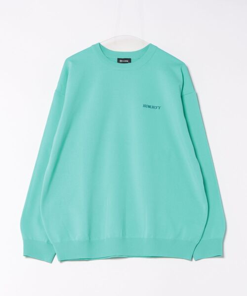 「Subciety」 長袖ニット MEDIUM ブラック メンズ_画像5