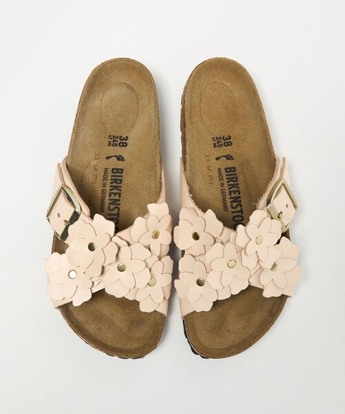 サンダル 「国内EXCLUSIVE」「BIRKENSTOCK」SIENA フラワー サンダル レディースの画像