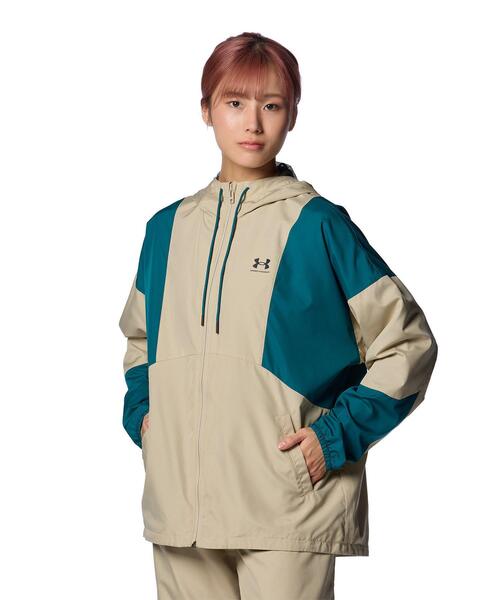 UNDER ARMOUR（アンダーアーマー） ジャケット L ベージュ レディース