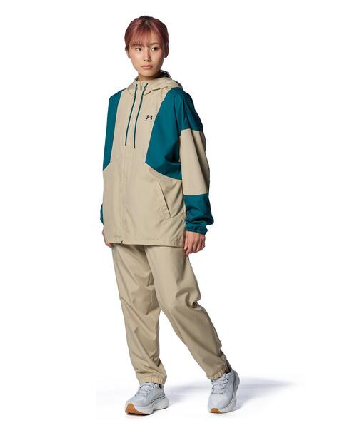 UNDER ARMOUR（アンダーアーマー） ジャケット L ベージュ レディース