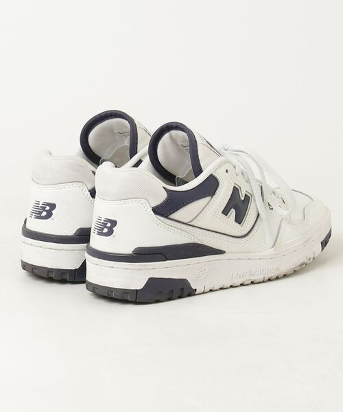 「New Balance」 ローカットスニーカー 24cm ホワイト レディース_画像2