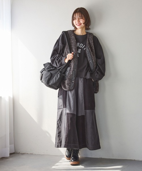 「niko and...」 スウェットカットソー MEDIUM アイボリー レディース_画像2
