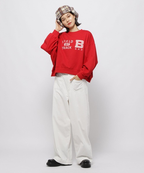 「niko and...」 スウェットカットソー MEDIUM アイボリー レディース_画像8