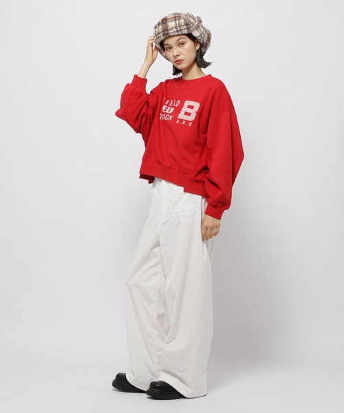 「niko and...」 スウェットカットソー MEDIUM アイボリー レディース_画像9