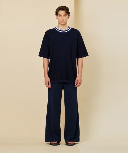 tシャツ 「CFCL」BS GARTER SHORT SLEEVE TEE SHIRT メンズの画像